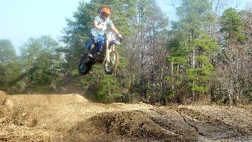 Armistead on the finishline jump